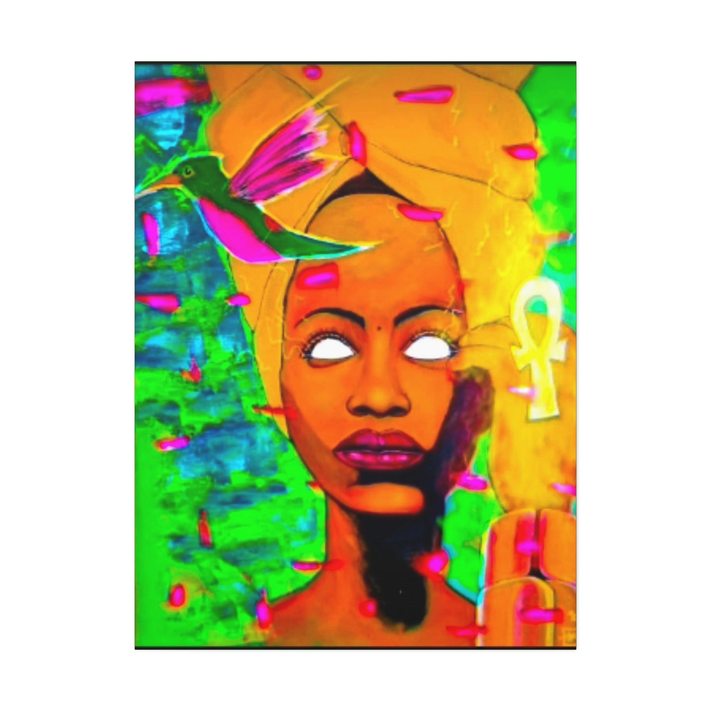[Queen Badu] Canvas Stretched, 1.5''