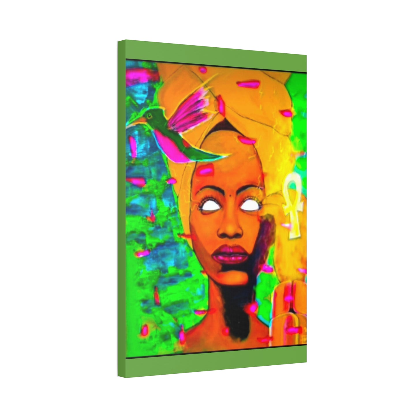 [Queen Badu] Canvas Stretched, 1.5''