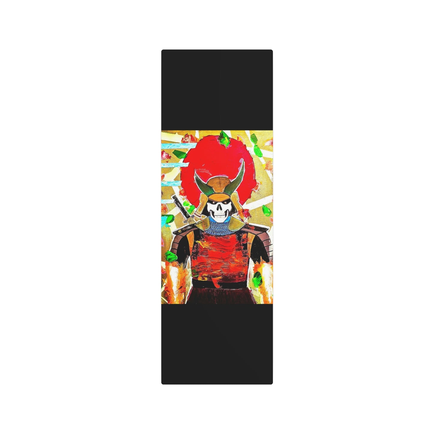 [Samurai Skull] Metal Art Sign