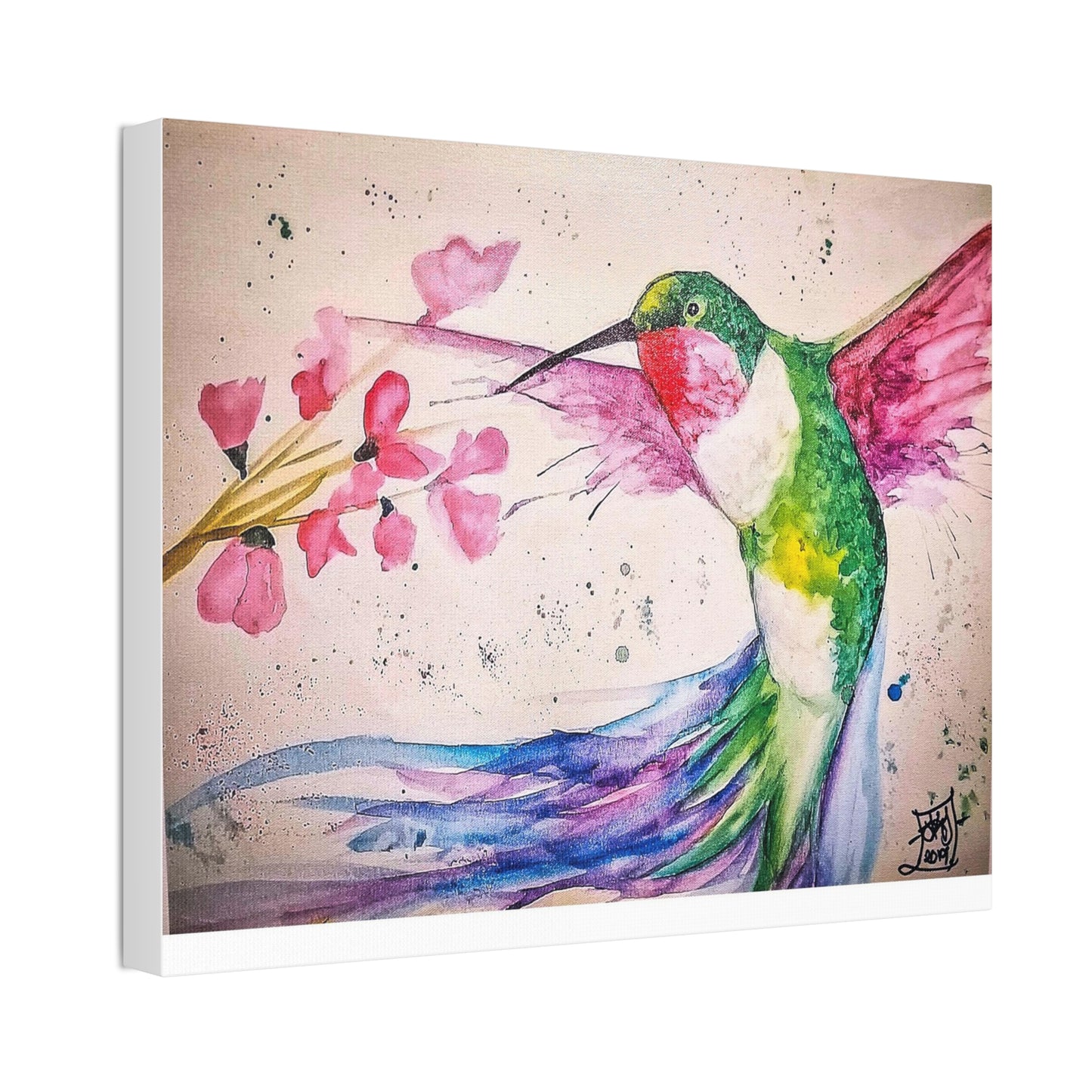Copy of [Hummingbird] Canvas Stretched, 1.5''