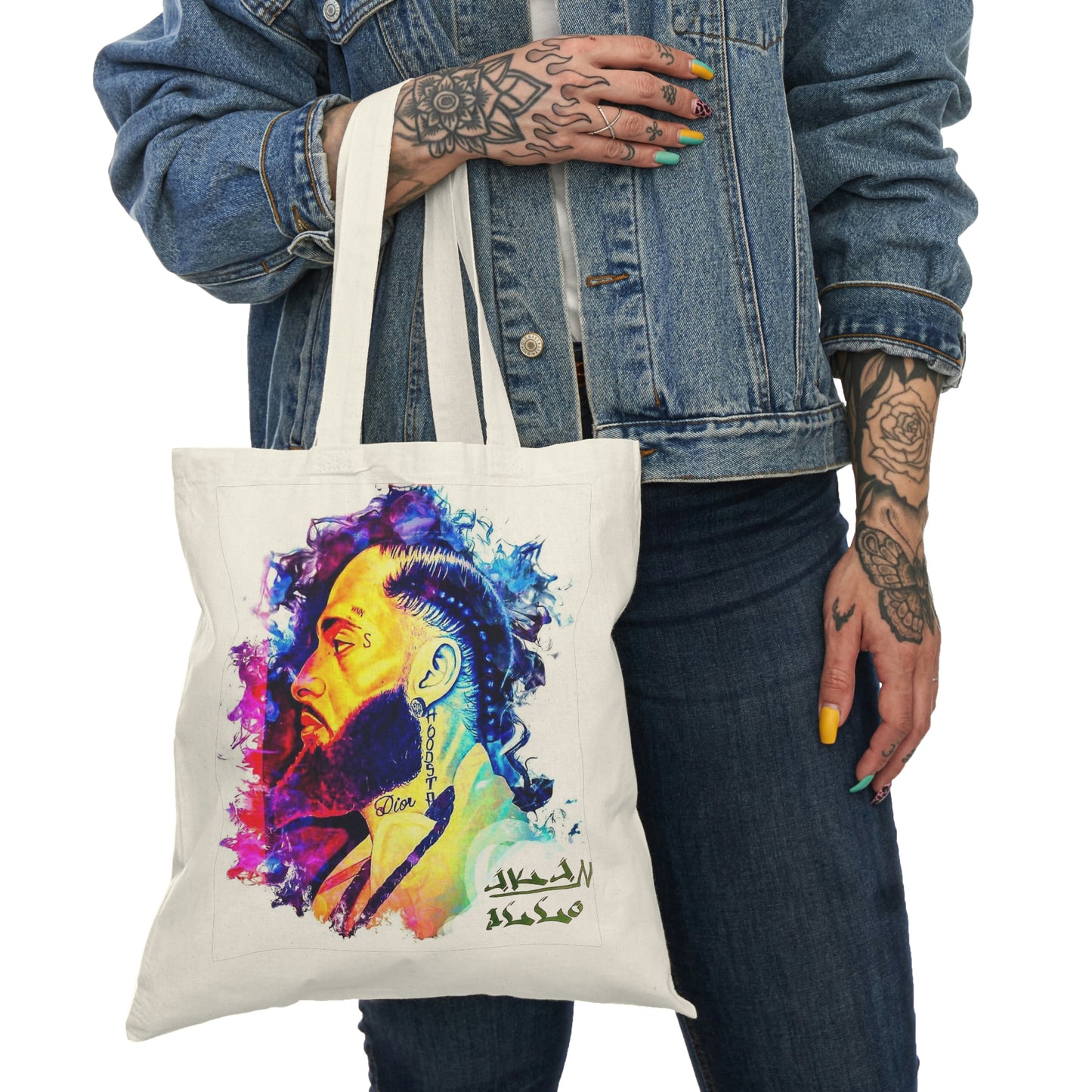 [Nip/Smoke] Natural Tote Bag